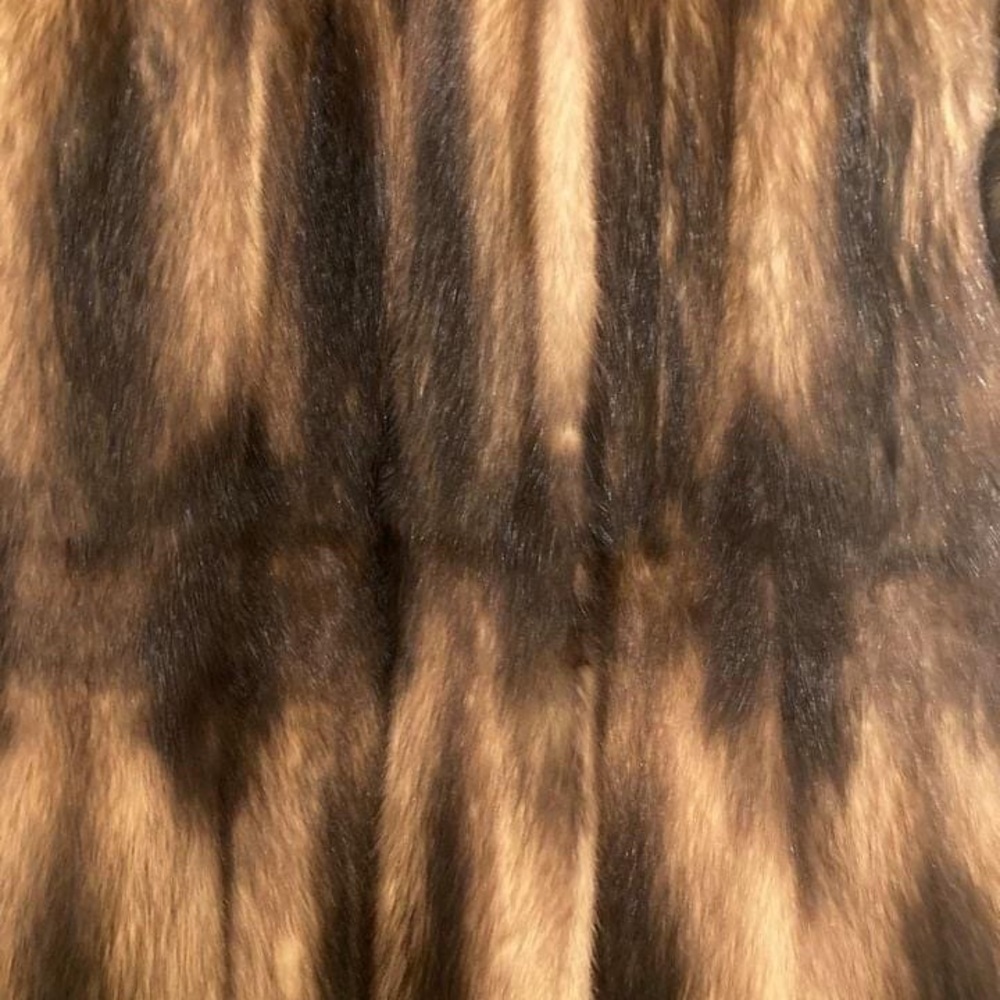 Full Fitch Fur coat Cocoa and Cream